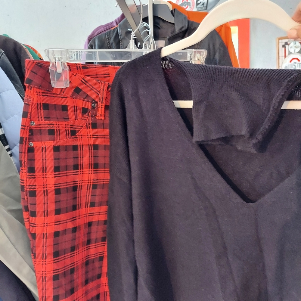 Womens plaid pants